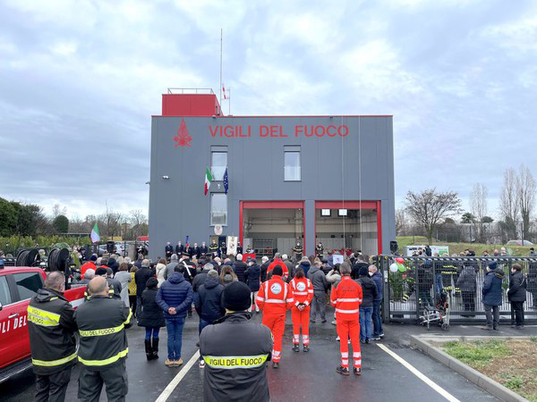 Nuova sede vigili fuoco san lazzaro