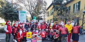 Babbi Natale bici per il cuore