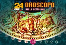 24ore oroscopo 2026 sett 18