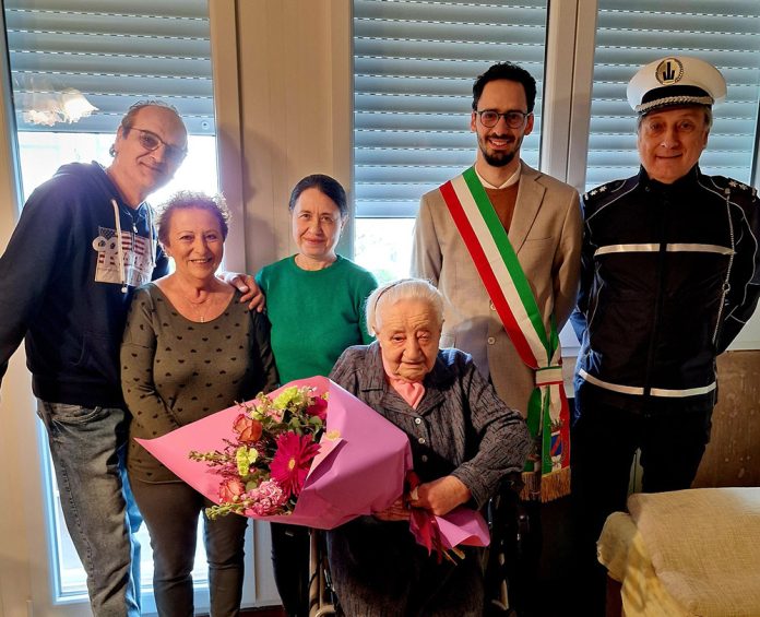 Castel Maggiore _Fernanda Gualandi 101 nel 2026 Castel Maggiore Fernanda Gualandi 101 anni nel 2026