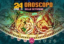 24 ore oroscopo 2026 sett 22